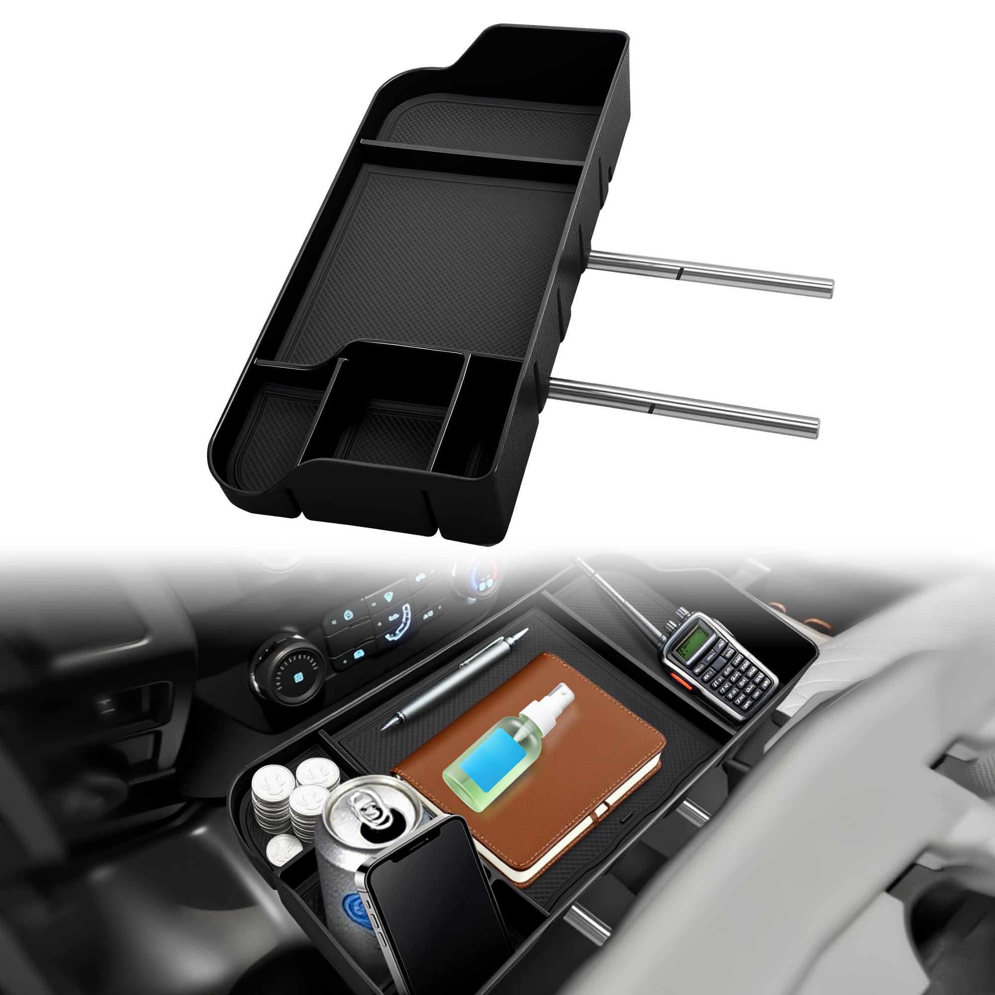 Amazon.com: ABAGAEL Upgraded Front Center Console Organizer Fit